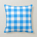 Search for azure blue cushions White