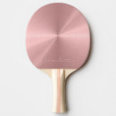 Search for metal ping pong paddles Rose gold