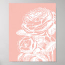 Search for vintage botanical illustration posters Pink