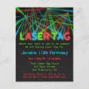 Search for boys laser tag invitations Kids