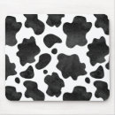 Search for cow print mouse mats Black and white