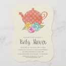 Search for teapot baby shower invitations Rustic