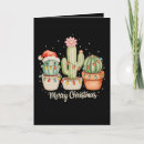 Search for cactus christmas cards Santa