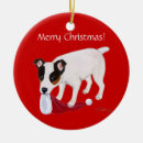 Search for jack russell christmas tree decorations Jrt