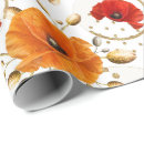 Search for orange poppy wrapping paper Meadow