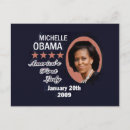 Search for first lady michelle postcards Inauguration