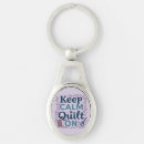 Search for quilted key rings For her
