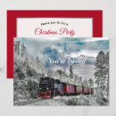 Search for train christmas invitations Snow