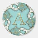 Search for decorated initials magnets For her