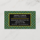 Search for scottish business cards Clan