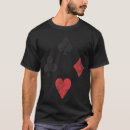 Search for playing card tshirts Clubs