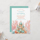 Search for sand birthday invitations Watercolor