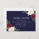 Search for navy blush save the dates Burgundy