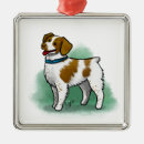 Search for brittany spaniel christmas tree decorations Puppy