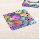 Search for emoticon coasters Happy