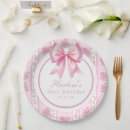 Search for fancy paper plates Fancy one birthday