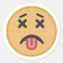 Search for tongue emoji stickers Yellow