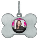 Search for pink pet tags Black