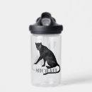 Search for black cat water bottles Panther