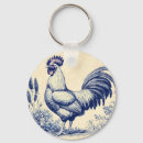 Search for vintage rooster key rings Farm