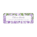 Search for modern family return address labels Botanical