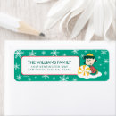 Search for peppermint candy return address labels Charlie brown