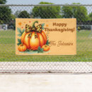 Search for thanksgiving banners Pumpkin