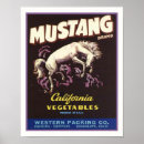 Search for mustang posters California