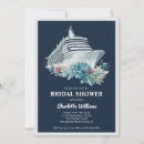 Search for cruise bridal shower invitations Watercolor