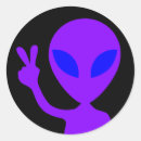 Search for purple alien stickers Scifi