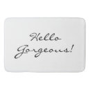 Search for hello gorgeous bath mats Chic