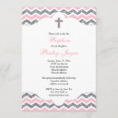 Search for pink and silver christening invitations For her
