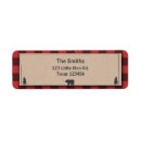 Search for lumberjack return address labels Baby shower