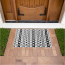 Search for black and white doormats Pattern