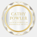 Search for business address stickers White