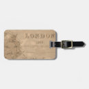 Search for vintage luggage tags England