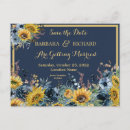 Search for blue floral save the dates Script calligraphy