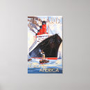 Search for ocean liner canvas prints Travel
