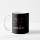 Search for braille mugs Awareness