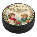 Search for merry christmas hockey pucks Xmas