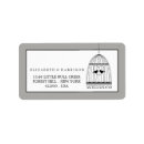 Search for birds rectangle stickers Heart