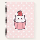 Search for kawaii strawberry notebooks Cute kitty