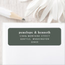 Search for rustic forest return address labels Minimalist