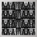 Search for geometric triangles posters Modern