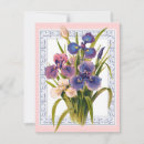 Search for iris birthday invitations Flowers