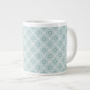 Search for clover pattern mugs Blue