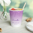 Search for purple 30th birthday party tableware Chic