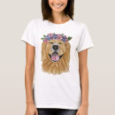 Search for golden flowers tshirts Dog
