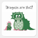 Search for cute dragon cartoon stickers Dragons