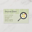Search for fried egg business cards Food